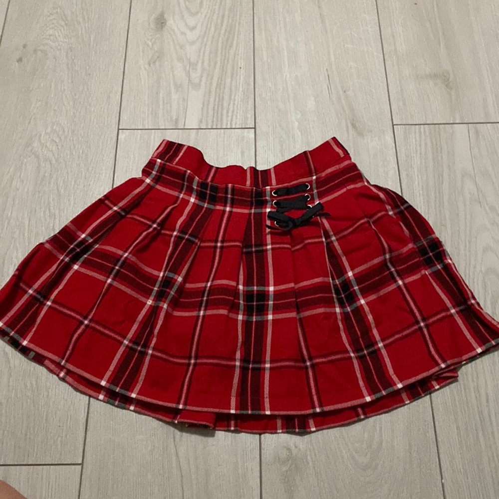 Red Mini Skirt
